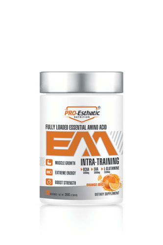 Pro-Esthatic Nutrition Eaa Pre Workout Supplements Orange