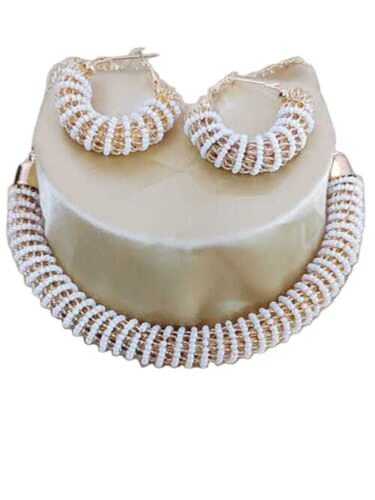 Bali Earring And Necklace Set