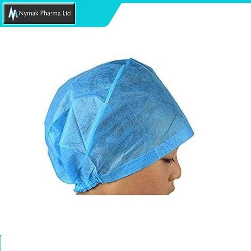 Blue Non Woven PP SMS Surgeon Nursing Cap