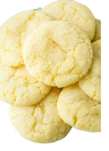 A Grade 99.9% Pure Semi-Hard Sweet Round Eggless Bakery Lemon Biscuits