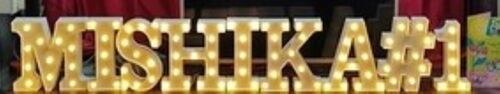 Premium Design A Letter Marquee Light