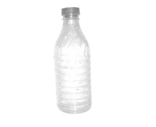 transparent plastic bottle