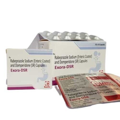 Exora Dsr Capsule (Rabeprazole And Domperidone Capsules) General Medicines