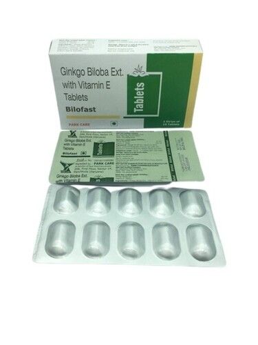 Ginkgo Biloba Ext 60 Mg With Vitamin E 200 Mg Tablet Cool And Dry Place