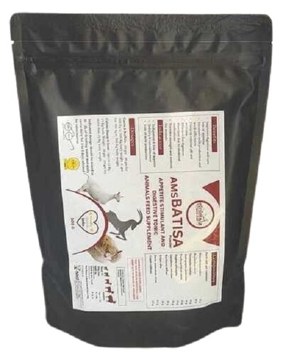 Pcacket Ams Batisa Appetite Stimulant And Digestive Tonic Animals Feed Supplement 500 Gm