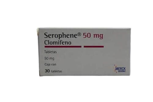 Clomifeno Serophene 50mg Tablets