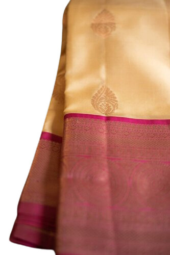 Multi-Color Pure Kanchipuram Silk Saree For Ladies