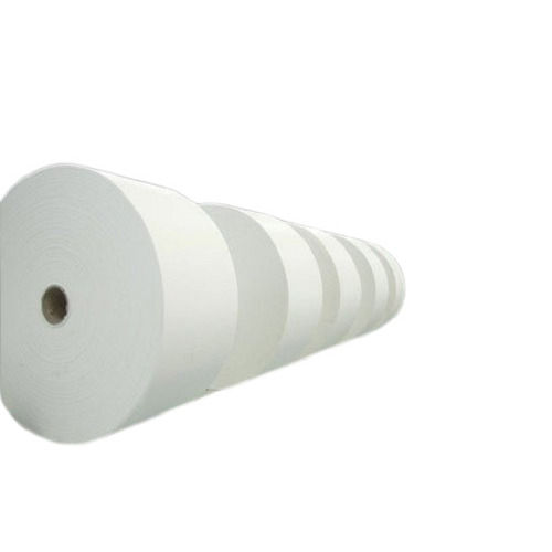Normal Shine White 30 Gsm Plain Pp Woven Fabric Roll For Industrial