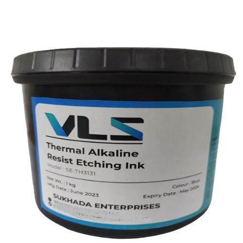 Blue Thermal Alkaline Resist Etching Pcb Ink