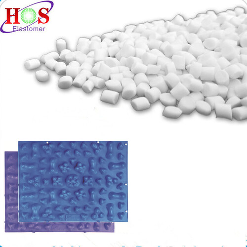 White Excellent Elongation And Elasticity Tpe Material