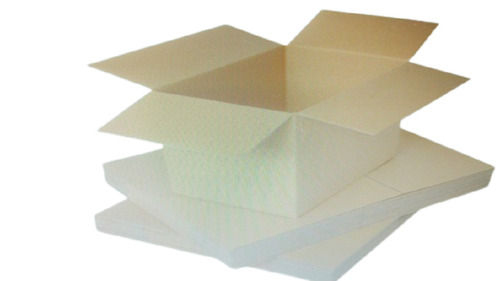Lightweight And Portable Rectangle Shape Plain Corrugated Packaging Boxes