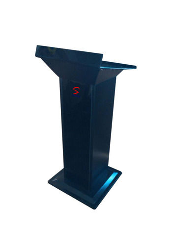 Stylish Elegant Black Wooden And Acrylic Podium (Sp-512)