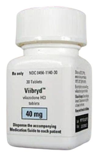 Viibryd Vilazodone HCI Anti Depression Tablets