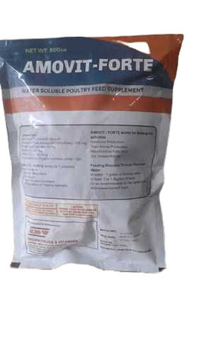 A Grade 99.9 Percent Pure Amovit-Forte Water Soluble Animal Feed Supplements