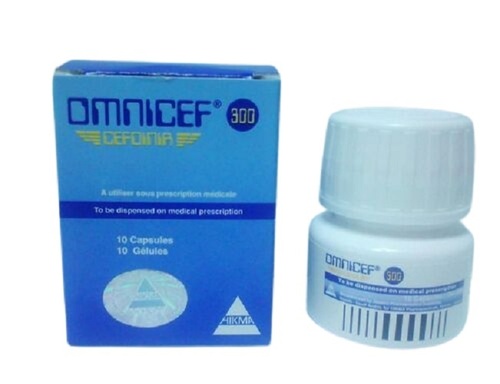 Cefdinir Omnicef 300mg Antibiotic Capsules