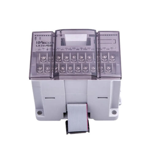 High-Efficiency Programmable Logic Controller - Plastic and Metal, Square Shape, Shock Resistant | Lightweight, Easy to Install, For Electrical Fittings