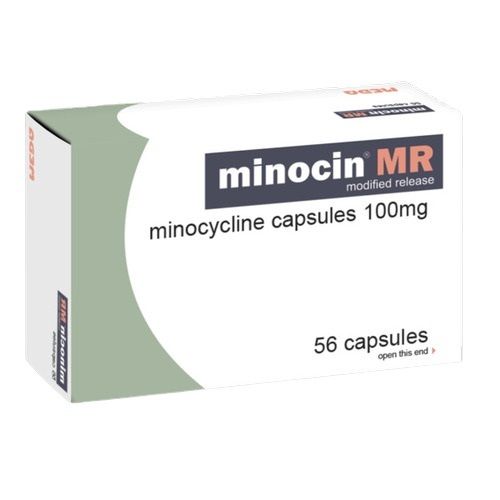 Minocin MR Minomycin 100mg Capsules