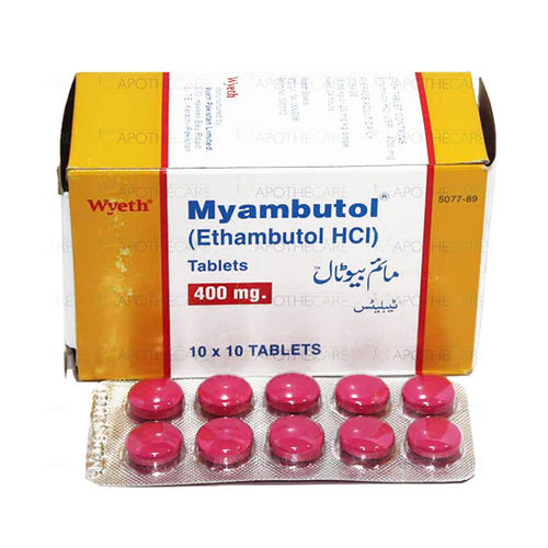 Myambutol Ethambutol 400mg Tablets