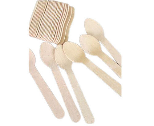 100% Natural Non Toxic Disposable Wooden Spoon