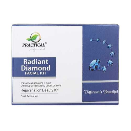 99.9% Percent Purity Chemical Free A Grade All Skin Type Radiant Diamond Facial Kit