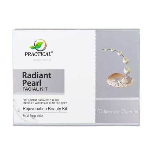 99.9% Percent Purity Chemical Free A Grade All Skin Type Radiant Pearl Facial Kit