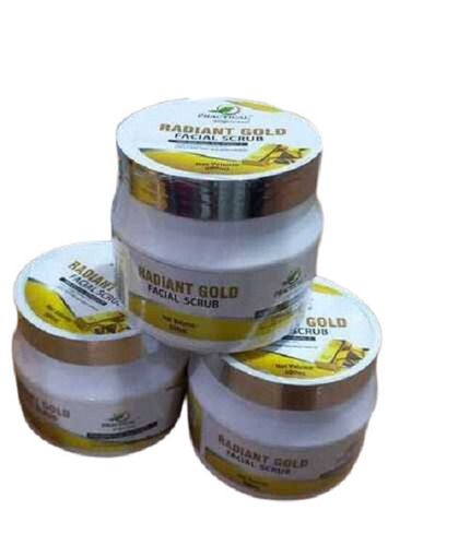 99.9% Purity A Grade Chemical Free All Skin Types Ayurvedic Radiant Gold Facial Scrub 