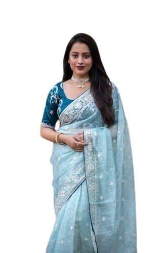 organza sarees