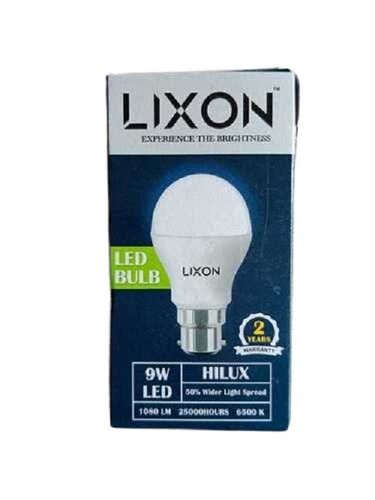 LED Bulbs - Polycarbonate, 240V AC, 9W Power, White Color, 50Hz Frequency, CRE80, F6500 CCT | Ideal for Lighting Purpose, High Power Factor