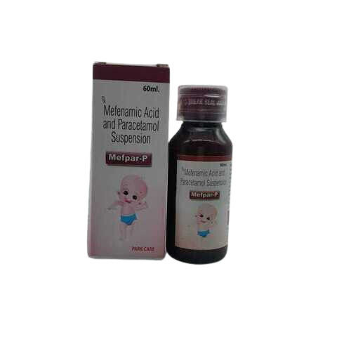 Mefenamic Acid 100mg+ Paracetamol 125mg Pediatric Suspension