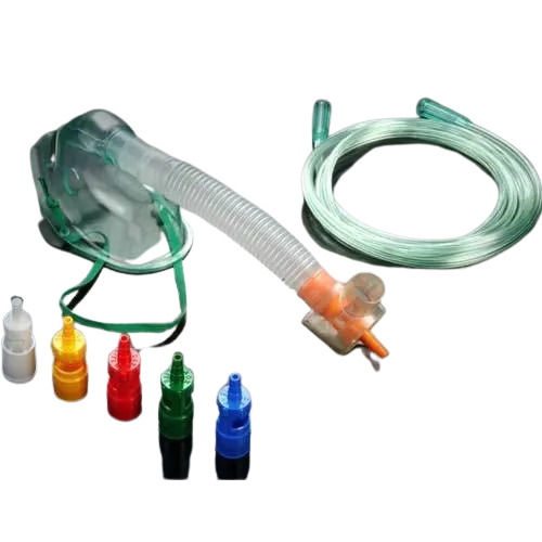 Portable And Durable Oxygen Face Mask, Tube Length 1.8 Mm