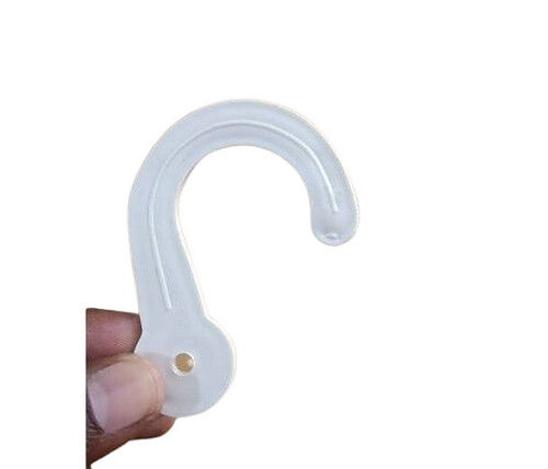 Crack Proof White Plastic Garments Hooks Fit With Rivit