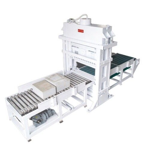 White Heavy Duty Granite Stone Cobbles Splitting Machine