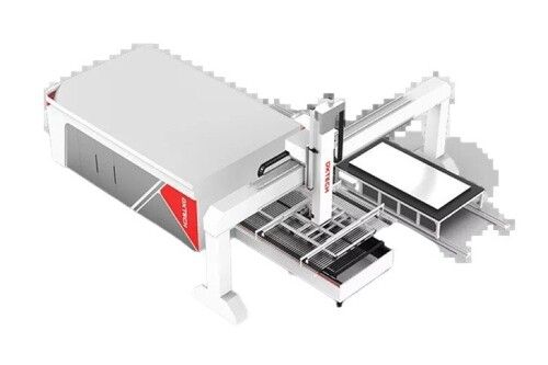 Automatic Sheet Metal Laser Cutter With Loading System