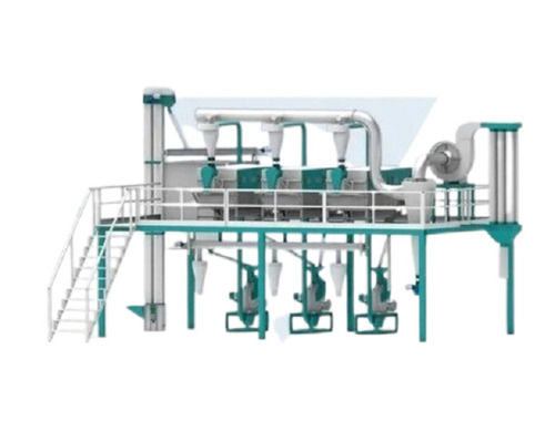 Floor Mounted Heavy-Duty High Efficiency Electrical Automatic Besan Plant