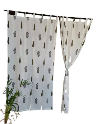 Lightweight Rectangular Shrink Resistant Printed Designer Bedroom Curtains