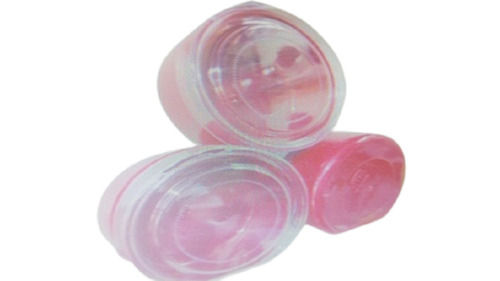 Lightweight Round Shape Crack Resistant Transparent Plastic Jewelry Boxes