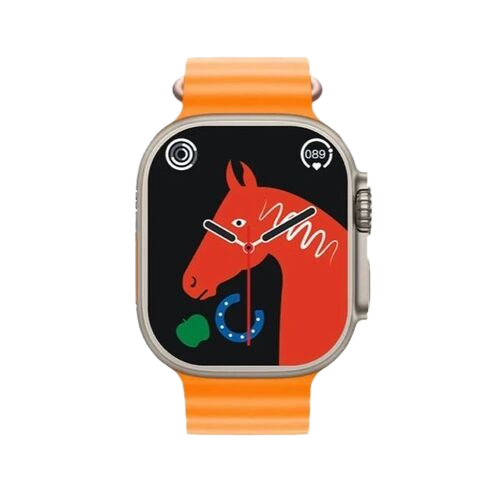 T900 Ultra Smart Watch - Aluminium, 49 Mm, Square Shape, Matte Black | High-Resolution LCD Touchscreen, Health & Fitness Tracking, Customizable Watch Faces, Smart Notifications, Unisex Design