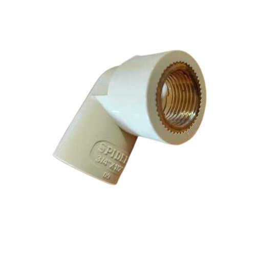 Cream Cpvc Brass Elbow For Pipe Fitting