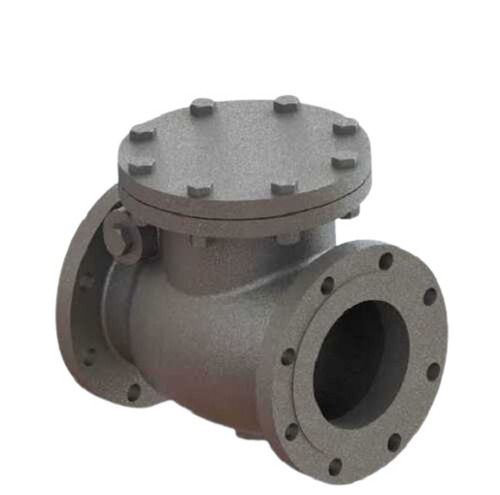 Leak Resistant Heavy-Duty Polished Finish 3 Way Check Valve Casting