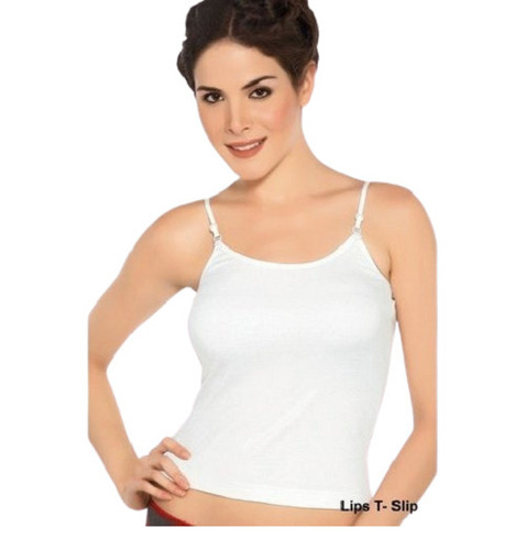 Skin-Friendly Regular Fit Sleeveless Plain Breathable Ladies Slips at Best  Price in New Delhi