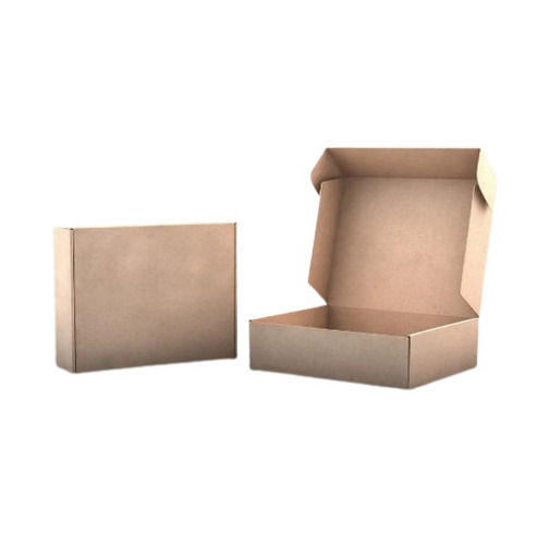 Paper Matte Finish Square Corrugated Packaging Box