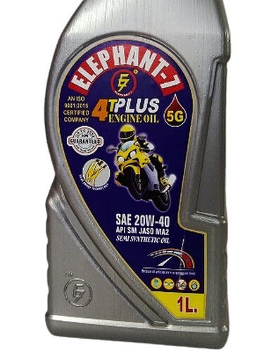 Elephant-7 4T Plus Bike Engine Oil Application: Semi Synthetic