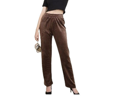 Brown Lightweight Comfortable To Wear Girls Pant