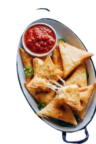 Frozen Food Rich Taste Cheese Jalapeno Samosa