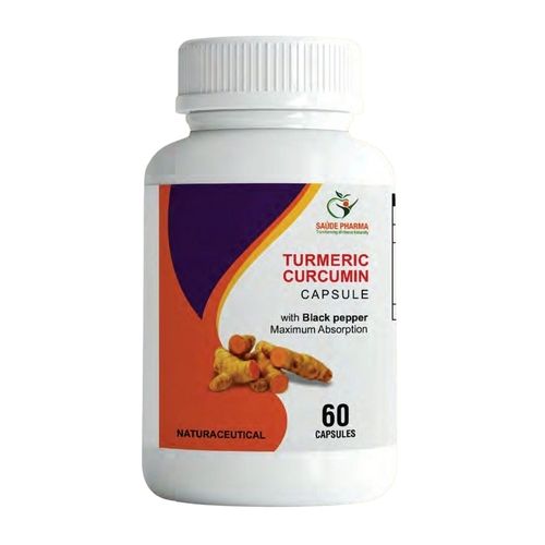 Turmeric Curcumin 60 Capsules Packs Age Group: For Adults