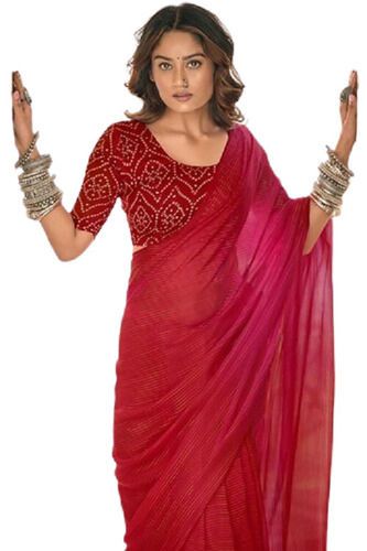 WOW Pure Chiffon Handcrafted Chiffon Saree, With Blouse Piece at Rs 3500 in  Mysuru