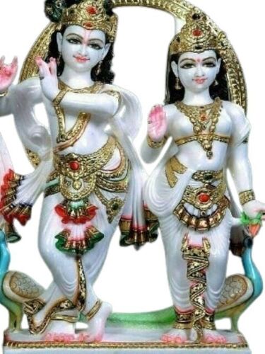 Marble Radha Krishna Statues