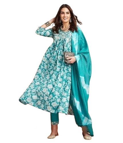 Skin Friendliness Printed Ladies Kurtis