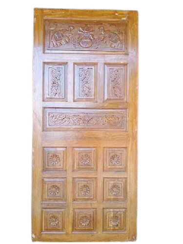 Solid Wooden Doors - Designer Solid Wood, Long Lasting High Strength, Modular Design for Interior Residential Use