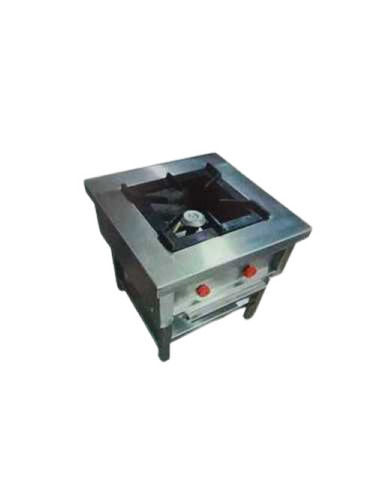 Automatic Square Stainless Steel Commercial Single Burner Gas Stove